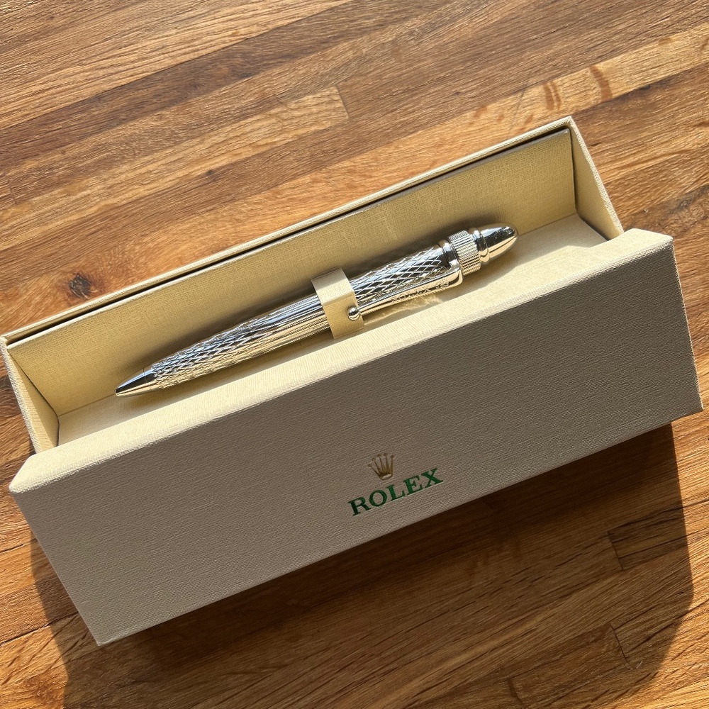 Rolex Pen Brand New Novelty AD Gift Collectible Ballpoint Pen